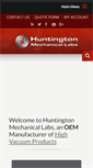 Mobile Screenshot of huntvac.com